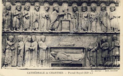 Carte postale ancienne Chartres Cat — Chartres (Eure-et-Loir)