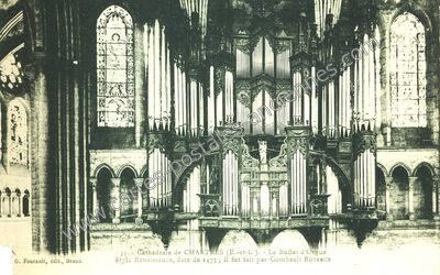 Carte postale ancienne Cathedrale de Chartres — Chartres (Eure-et-Loir)