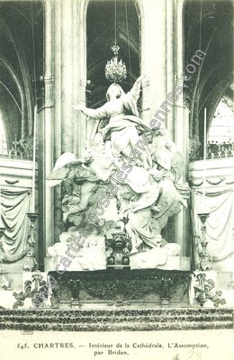 Carte postale ancienne Cathedrale de Chartres — Chartres (Eure-et-Loir)
