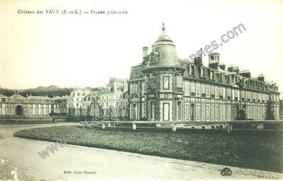 Carte postale ancienne Chateau des Vaux — Pontgouin (Eure-et-Loir)