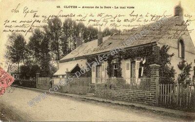 Carte postale ancienne Cloyes — Cloyes sur le Loir (Eure-et-Loir)