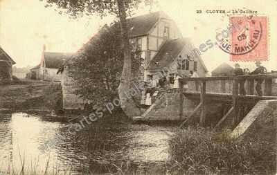 Carte postale ancienne Cloyes — Cloyes sur le Loir (Eure-et-Loir)