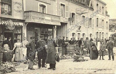 Carte postale ancienne Cloyes — Cloyes sur le Loir (Eure-et-Loir)