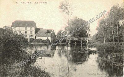 Carte postale ancienne Cloyes — Cloyes sur le Loir (Eure-et-Loir)