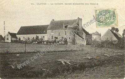 Carte postale ancienne Cloyes — Cloyes sur le Loir (Eure-et-Loir)
