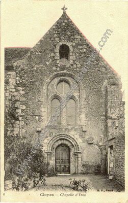 Carte postale ancienne Cloyes — Cloyes sur le Loir (Eure-et-Loir)