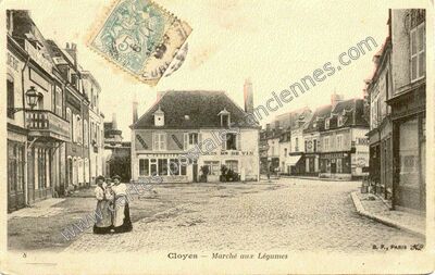 Carte postale ancienne Cloyes — Cloyes sur le Loir (Eure-et-Loir)
