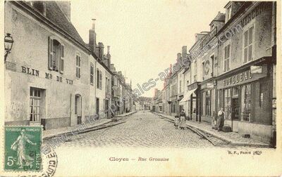Carte postale ancienne Cloyes — Cloyes sur le Loir (Eure-et-Loir)