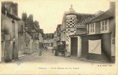 Carte postale ancienne Cloyes — Cloyes sur le Loir (Eure-et-Loir)