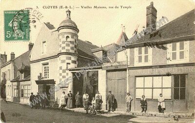 Carte postale ancienne Cloyes — Cloyes sur le Loir (Eure-et-Loir)