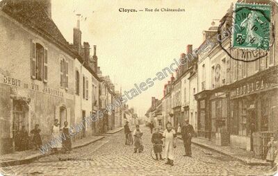 Carte postale ancienne Cloyes — Cloyes sur le Loir (Eure-et-Loir)