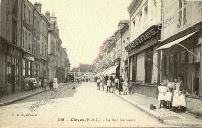 Carte postale ancienne Cloyes — Cloyes sur le Loir (Eure-et-Loir)