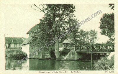 Carte postale ancienne Cloyes — Cloyes sur le Loir (Eure-et-Loir)