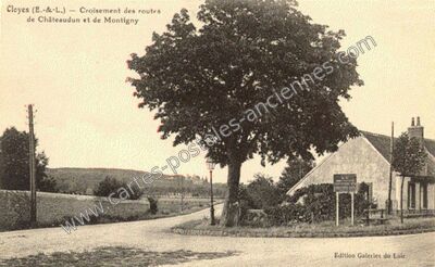 Carte postale ancienne Cloyes — Cloyes sur le Loir (Eure-et-Loir)