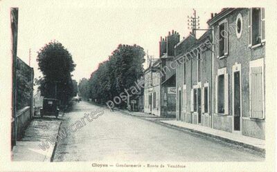 Carte postale ancienne Cloyes — Cloyes sur le Loir (Eure-et-Loir)