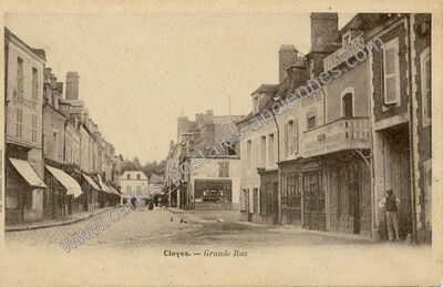 Carte postale ancienne Cloyes — Cloyes sur le Loir (Eure-et-Loir)
