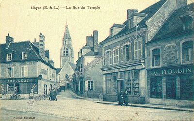 Carte postale ancienne Cloyes — Cloyes sur le Loir (Eure-et-Loir)
