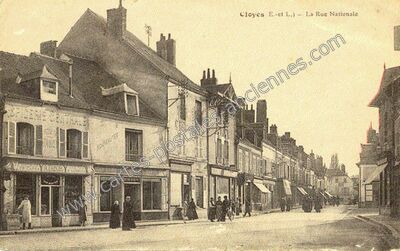 Carte postale ancienne Cloyes — Cloyes sur le Loir (Eure-et-Loir)