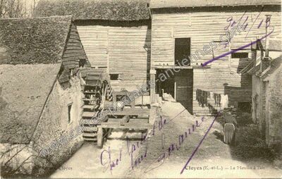 Carte postale ancienne Cloyes — Cloyes sur le Loir (Eure-et-Loir)
