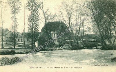 Carte postale ancienne Cloyes — Cloyes sur le Loir (Eure-et-Loir)