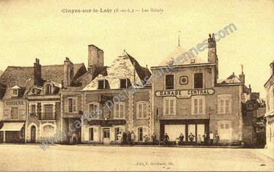 Carte postale ancienne Cloyes — Cloyes sur le Loir (Eure-et-Loir)