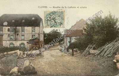 Carte postale ancienne Cloyes — Cloyes sur le Loir (Eure-et-Loir)