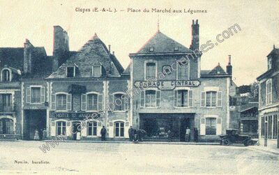 Carte postale ancienne Cloyes — Cloyes sur le Loir (Eure-et-Loir)