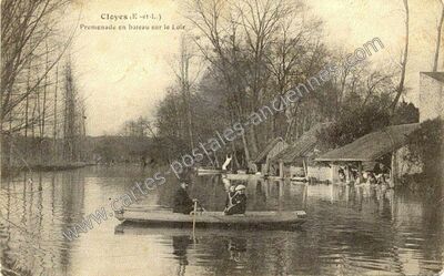 Carte postale ancienne Cloyes — Cloyes sur le Loir (Eure-et-Loir)