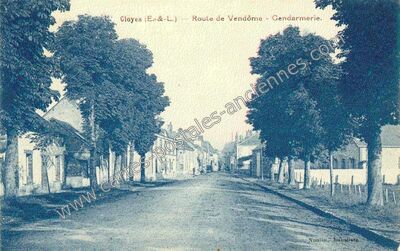 Carte postale ancienne Cloyes — Cloyes sur le Loir (Eure-et-Loir)