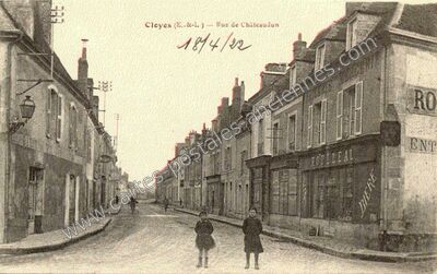 Carte postale ancienne Cloyes — Cloyes sur le Loir (Eure-et-Loir)