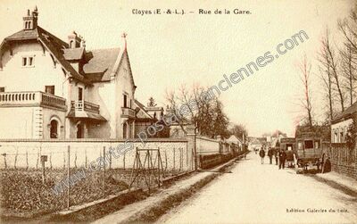 Carte postale ancienne Cloyes — Cloyes sur le Loir (Eure-et-Loir)