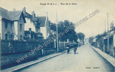 Carte postale ancienne Cloyes — Cloyes sur le Loir (Eure-et-Loir)