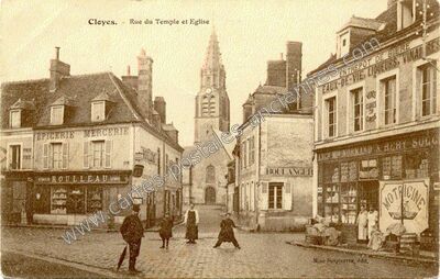 Carte postale ancienne Cloyes — Cloyes sur le Loir (Eure-et-Loir)