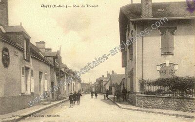Carte postale ancienne Cloyes — Cloyes sur le Loir (Eure-et-Loir)