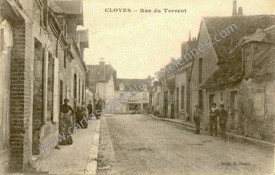 Carte postale ancienne Cloyes — Cloyes sur le Loir (Eure-et-Loir)