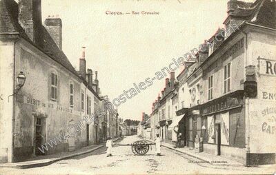 Carte postale ancienne Cloyes — Cloyes sur le Loir (Eure-et-Loir)