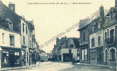 Carte postale ancienne Cloyes — Cloyes sur le Loir (Eure-et-Loir)