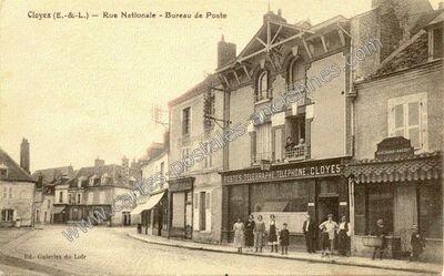 Carte postale ancienne Cloyes — Cloyes sur le Loir (Eure-et-Loir)