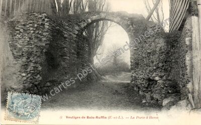 Carte postale ancienne Bois Ruffin — Arrou (Eure-et-Loir)