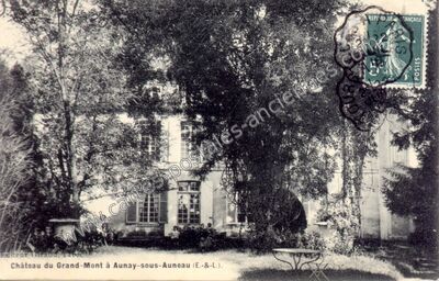 Carte postale ancienne Château du Grand-Mont — Aunay-sous-Auneau (Eure-et-Loir)