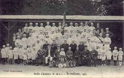 Carte postale ancienne Etoile d'Auneau — St-MICHEL — Auneau (Eure-et-Loir)