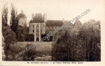 Carte postale ancienne Chateau d'Auneau — Auneau (Eure-et-Loir)