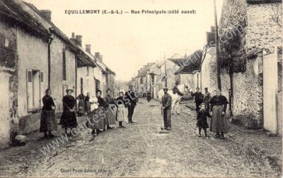 Carte postale ancienne Equillemont — Auneau (Eure-et-Loir)
