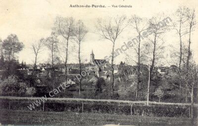 Carte postale ancienne Authon — Authon-du-Perche (Eure-et-Loir)