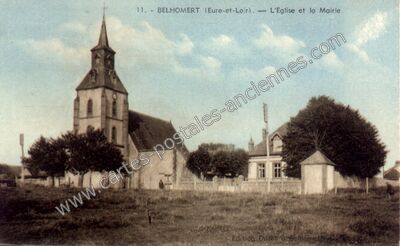 Carte postale ancienne Belhomert — Belhomert-Guéhouville (Eure-et-Loir)