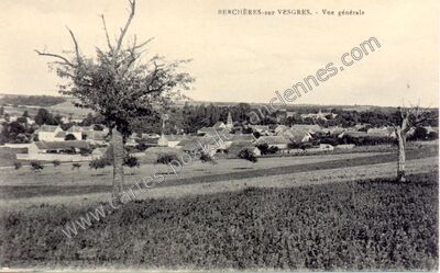 Carte postale ancienne Vue générale — Berchères-sur-Vesgre (Eure-et-Loir)
