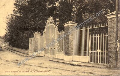 Carte postale ancienne Chateau de la Guillerie — Bérou-la-Mulotière (Eure-et-Loir)