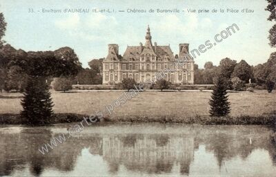 Carte postale ancienne Baronville — Béville-le-Comte (Eure-et-Loir)