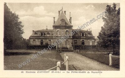 Carte postale ancienne Baronville — Béville-le-Comte (Eure-et-Loir)