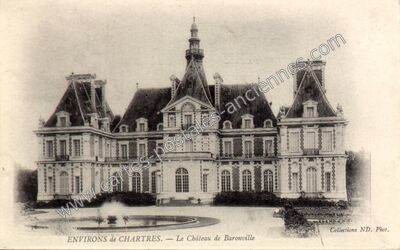 Carte postale ancienne Baronville — Béville-le-Comte (Eure-et-Loir)